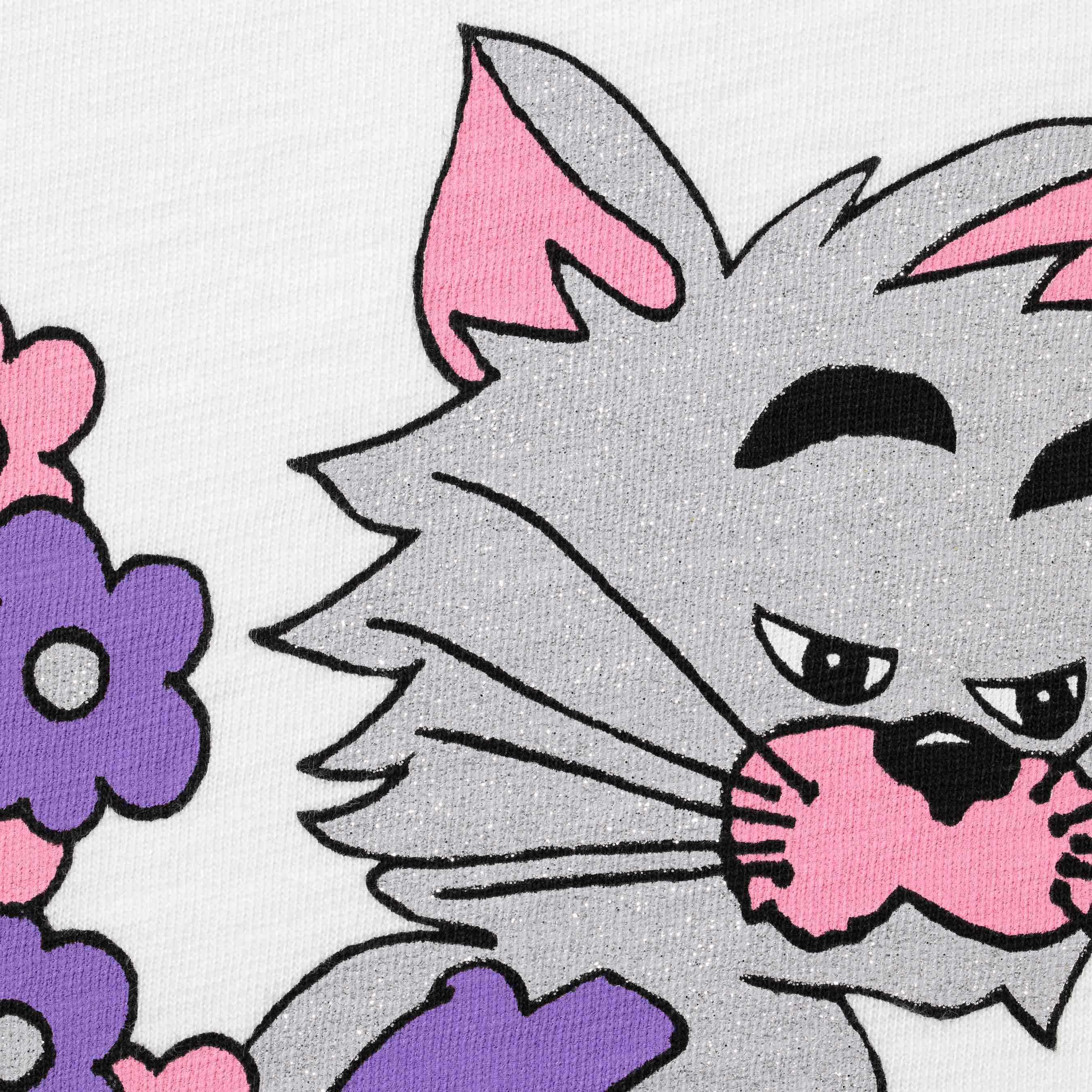 Glitter Cat S/S Top view 7